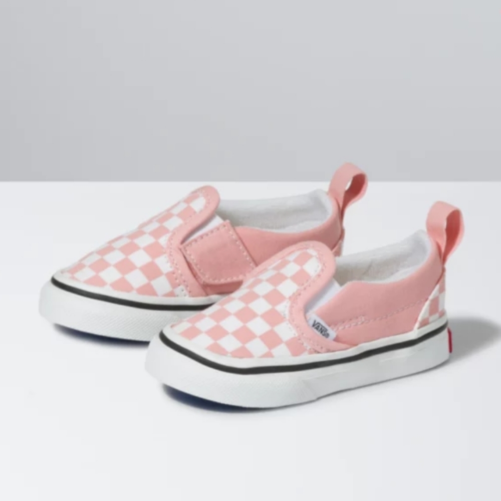 Vans Toddler Asher V Checkerboard Slip-On